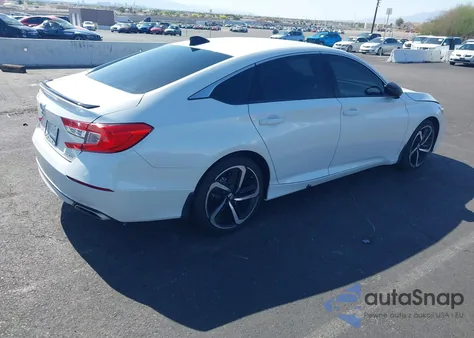 2021 Honda Accord Sport из США, поврежденный, VIN 1HGCV1F32MA055802